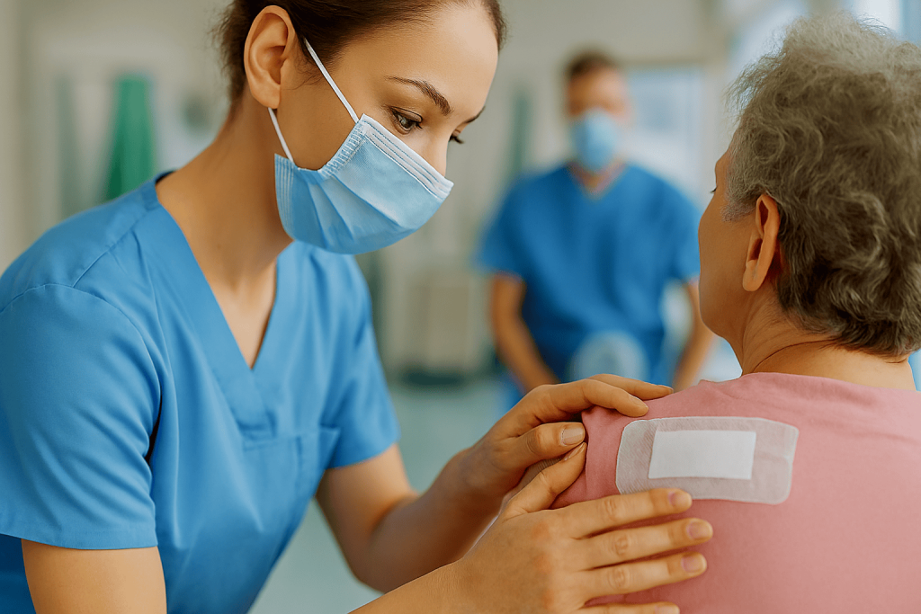 professional hospital setting